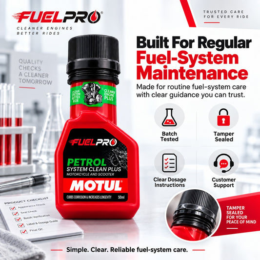 FuelPro Petrol System Cleaner – 50ml | Bike & Scooter Fuel Care