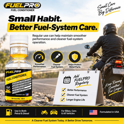 FuelPro Fuel Conditioner – 40ml | Petrol & Diesel Fuel System Cleaner